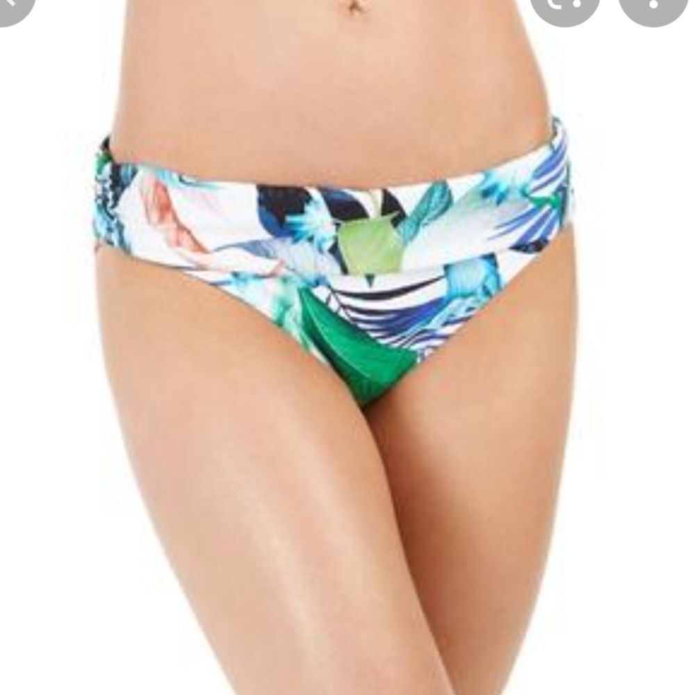La Blanca Womens In The Moment Banded Hipster Bikini Bottom Style sz 4 - Picture 4 of 8